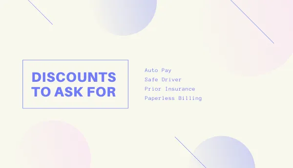 discounts to ask for