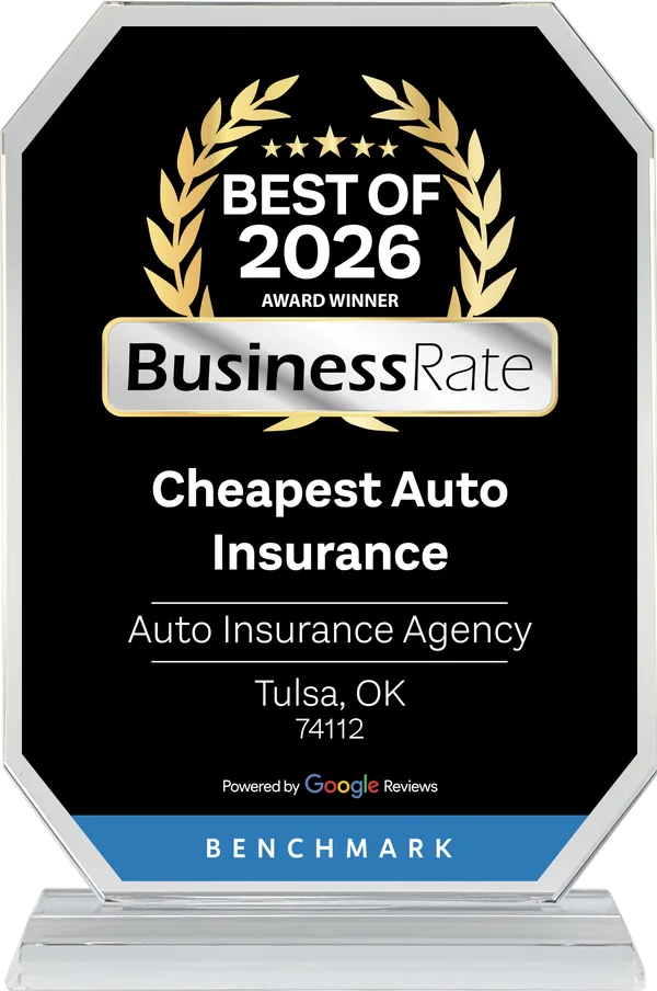 Cheapest Auto Insurance — BusinessRate Best of 2026 Award Winner, auto insurance agency in Tulsa, OK