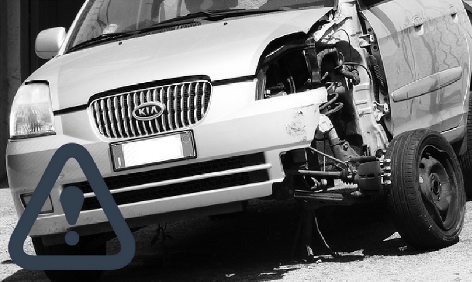 Car Accident Wrecked Car