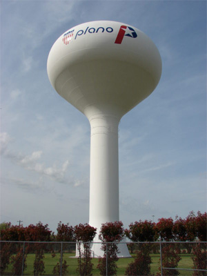 Plano, Tx Water Tower