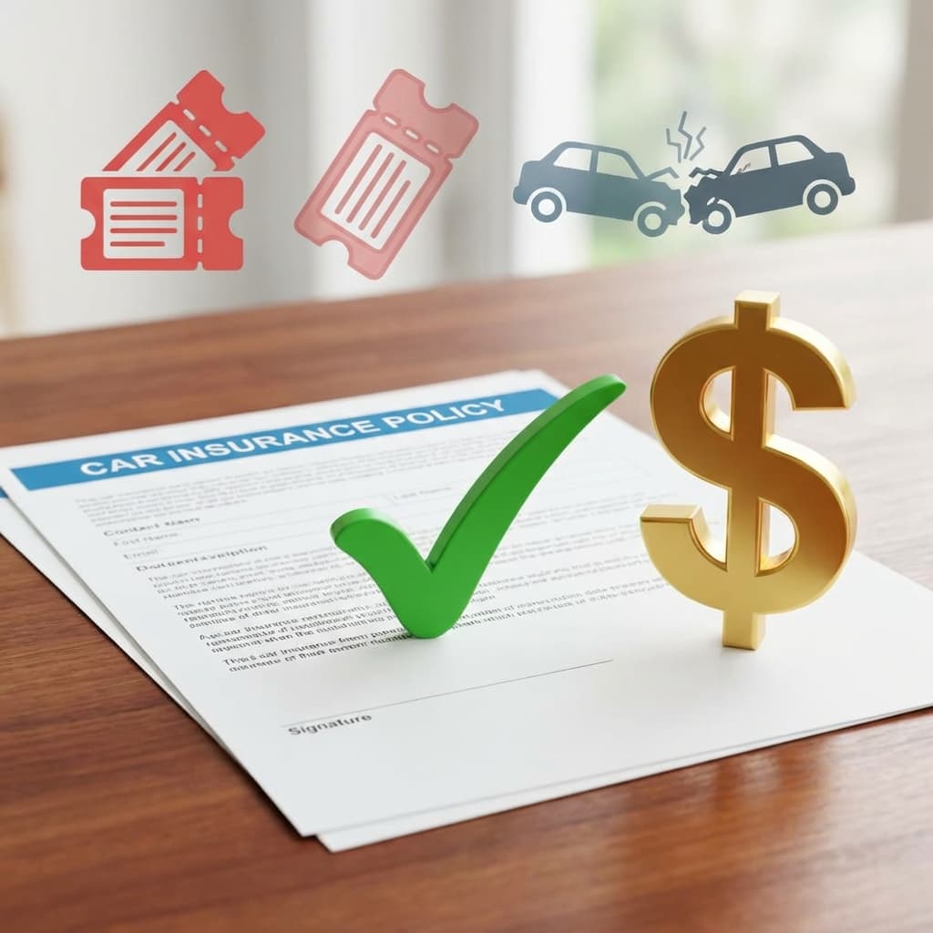 Cheap auto insurance for bad record with approved policy and lower rates