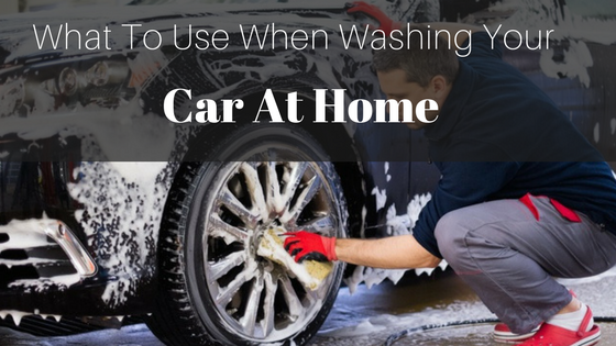 What To Use When Washing Your Car At Home Man Washing A Car Wheel
