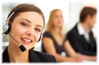 Professional Girl With Headset