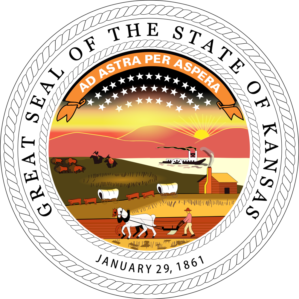 The Great Seal of the State of Kansas seal of kansas